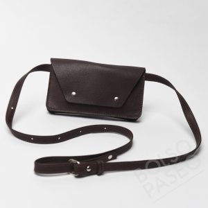 Cartera de cuero ajustable