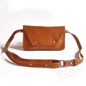 Cartera de cuero ajustable