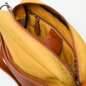 Bolso MILI de tela y cuero