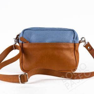 Bolso MILI de tela y cuero