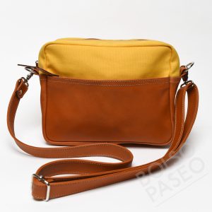 Bolso MILI de tela y cuero