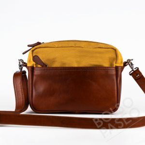 Bolso MILI de tela y cuero